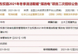 哈爾濱快訊：山東、山西、河北等地12個清潔取暖項(xiàng)目招采公告！